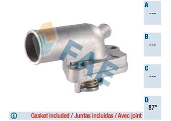 Termostat  FIAT ORJINAL 7581201  7581201 7581200 7581635