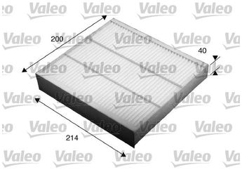 Polen Filtresi  VALEO 715532  6001073274 71754158 71772200 77363481