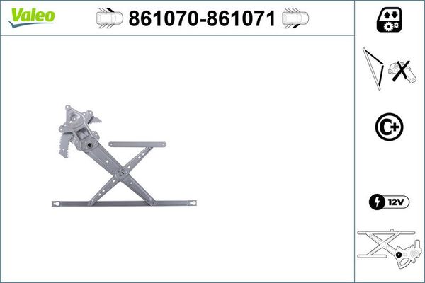 Cam Krikosu Ön Sol VALEO 861070