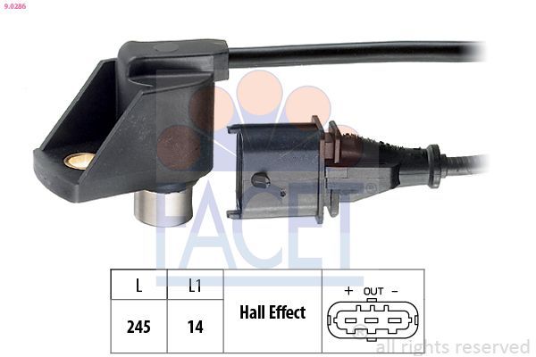 Eksantrik Devir Sensörü  Opel Vectra C 4 Kapı (2002->)  NGK 81421