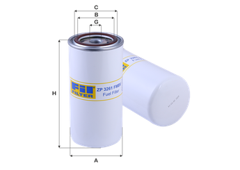 Yakıt Filtresi  FIL FILTRE ZP 3261 FMBV  RAV5013367 504292579 5801729418 5802541167 21703110 00 2170 311 0 6513425M1 6513425 M1 6673957A2 6673957 A2