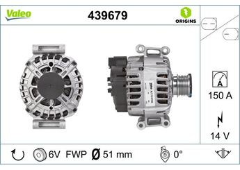 Alternatör  VALEO 439679  A0009063000 A0009067902 9063000 0009063000 9067902 0009067902 141541502 0141541502 A0009063000080 A00090679020080 A0141541502 A01415415020080