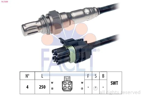 Oksijen (Lambda) Sensörü  SAGEM 11203