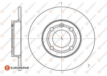Fren Disk Ayna Ön Sağ ve Sol EUROREPAR 1618868880  1618868880 6N0615301