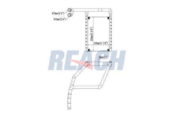 Kalorifer Radyatörü  ORİS KFR103026