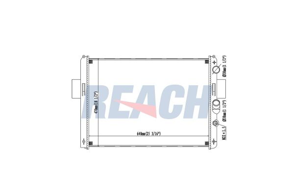 Su Radyatörü  MGA 80170