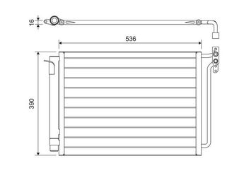 Klima Radyatörü  VALEO 817575  64536914216 64538381543 6914216 6 914 216 64 53 6 914 216 64 53 8 381 543 8381543 8 381 543