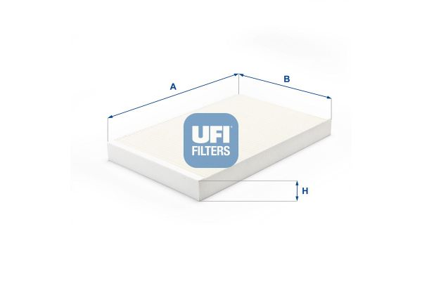 Polen Filtresi  Audi 100 Sedan (C4)(12.1990->)  UFI 53.011.00