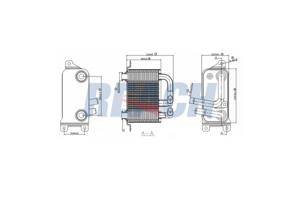 Motor Yağ Soğutucu  BROM BM5081