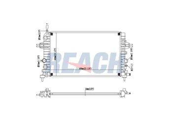Su Radyatörü  SWAPP 73041  1300266 13145211 13170110