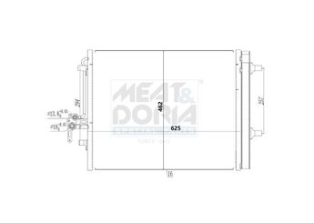 Klima Radyatörü  MAHER 18970  7G9119710AA 1405365 1437112 1457675 1710241 1710860 6G9119710BE 6G9119710CB 6G9119710CC LR000566 LR023921
