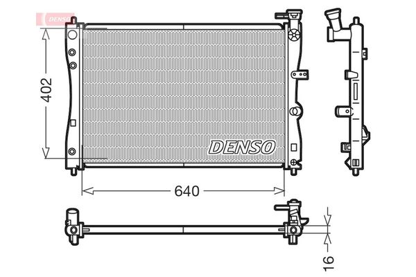 Su Radyatörü  DENSO DRM45005