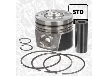 Piston (89.00MM-STD) (0.20MM KISA)  NÜRAL 8771654STD100G  A2010EB30A A2010EB31A A2010EB32A A2010EB38A A2010EB39A A2010-EB30A A2010-EB31A A2010-EB32A