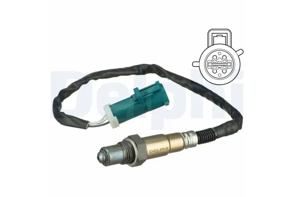 Oksijen (Lambda) Sensörü  Ford Focus Cabrio (CA5)(2006->)  DELPHI ES20629-12B1