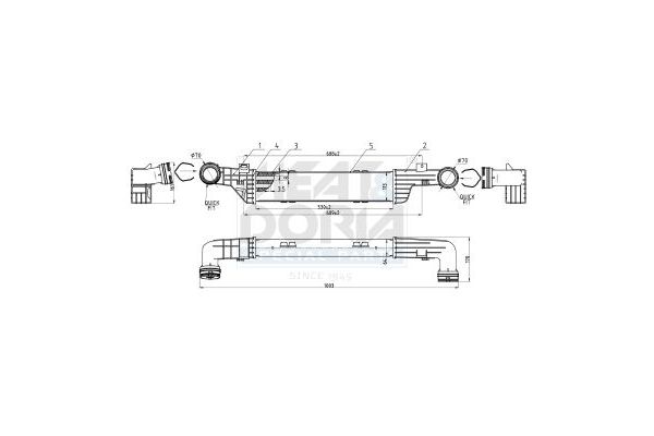 Turbo Radyatörü  ASPART 6TRA1014