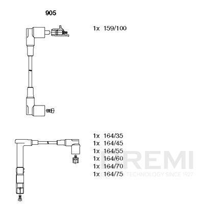 Buji Kablosu  BREMI 905