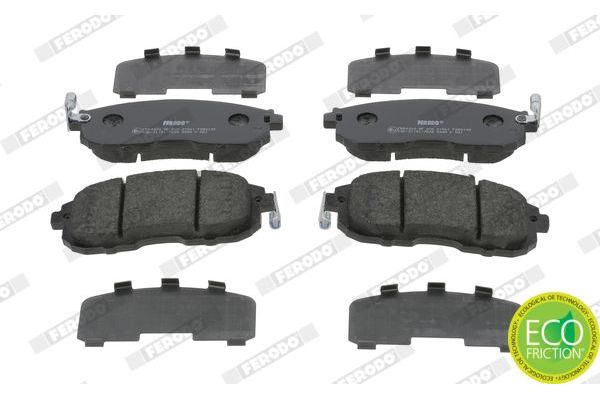 Fren Disk Balata Ön Nissan Cube (Z12)(08.2009->)  FERODO FDB4148