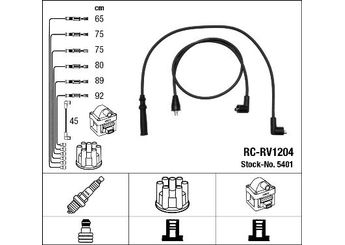 Buji Kablosu  NGK 5401  