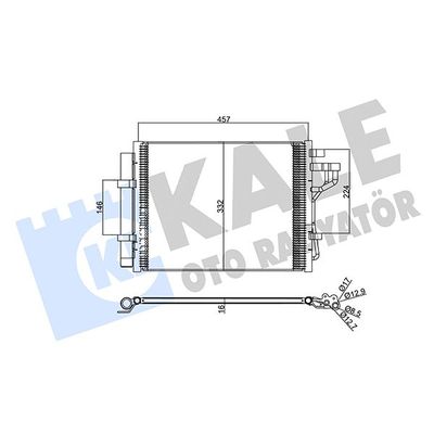 Klima Radyatörü  KALE 357385