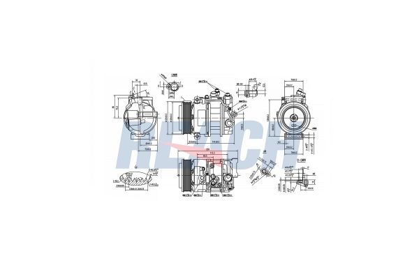 Klima Kompresörü  BEHR 8FK 351 322-921