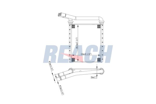 Kalorifer Radyatörü  Toyota Avensis (T27)(2015->)  MGA 81186