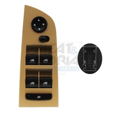 Cam Açma Düğmesi Ön Sağ BMW 3 Serisi Touring (E91)(2005->)  ZEGEN ZSW1248