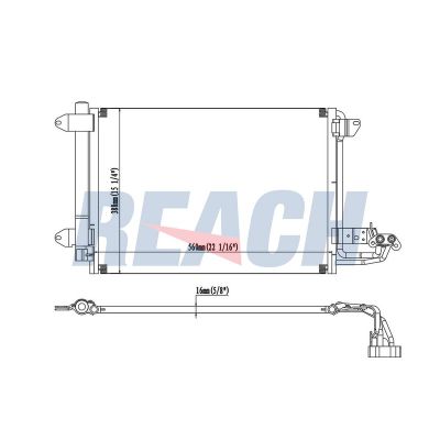 Klima Radyatörü  Volkswagen Eos (1F7)(11.2005->2010)  VALEO 812740