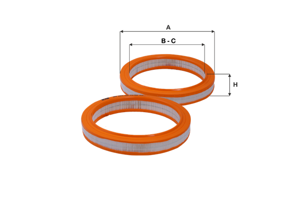 Hava Filtresi  FIL FILTRE HPU 4372