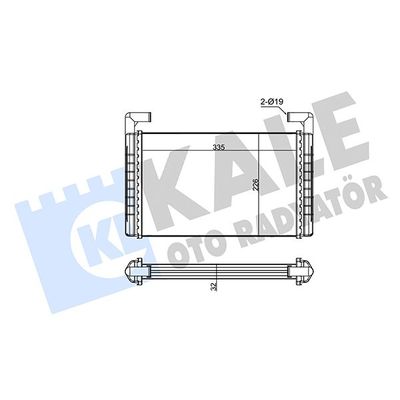 Kalorifer Radyatörü  KALE 351725