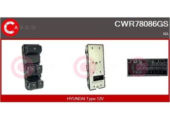 Cam Açma Düğmesi Ön Sağ veya Sol MOBIS 93571H8100  93571H8100