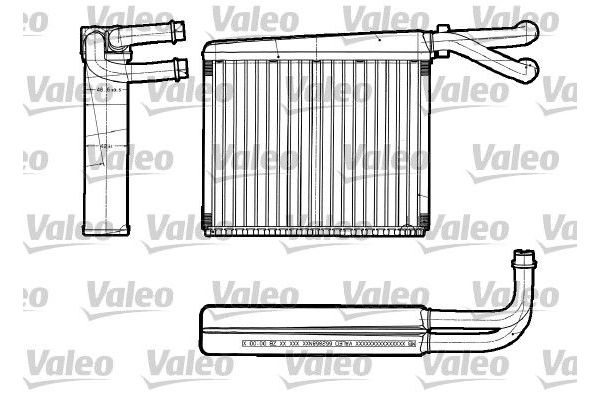 Kalorifer Radyatörü  Mercedes Sprinter Kamyonet Çift Kabin (02.2000->)  VALEO 812251