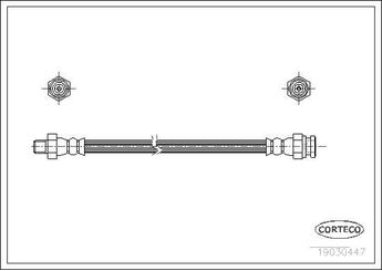 Fren Hortumu Ön Sağ veya Sol SWAPP 40240  MR129757 MB238151