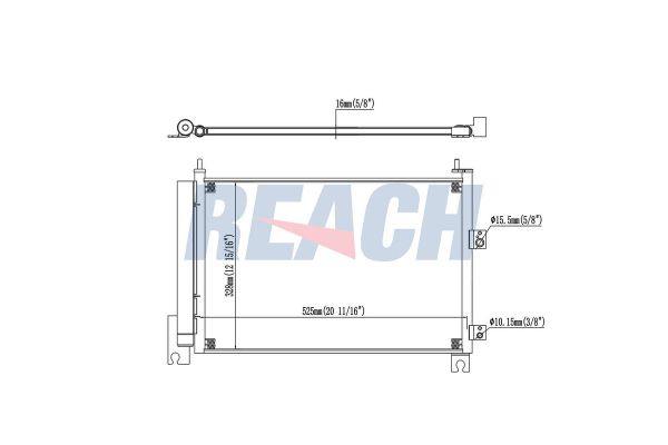Klima Radyatörü  VEKA 43-1914