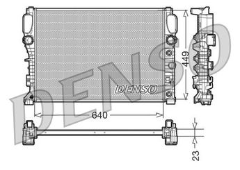 Su Radyatörü  DENSO DRM17090  253102S550 2115000102 2115000103