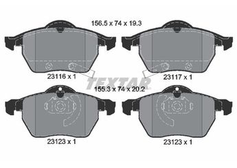Fren Disk Balata Ön TEXTAR 2311701  1605984 21018993 1605032 5064795 5392485 5532544 5055371 93192749 5533518 5062211 21019628 19165982 21078993 9195064 93173734