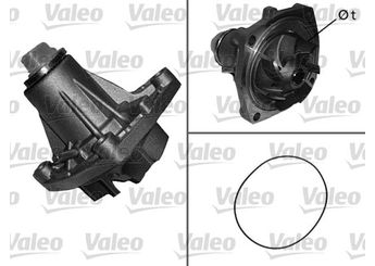 Devirdaim Su Pompası  VALEO 506281  60562567 60555999 0060555999 60564004 4720429 1143871 7072641 V94DX8591AB V94D-X8591-AB V94DD8501AA GWP2162