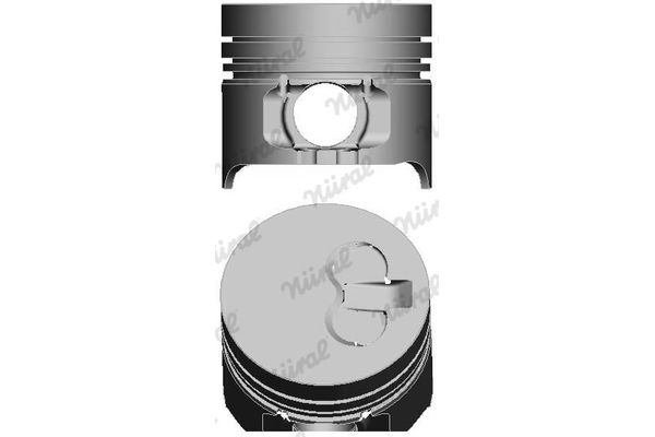 Piston (80.00MM-1.00)  NÜRAL 87-71829-100