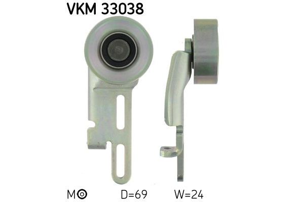 Vantilatör Kayış Gergi Rulmanı  Citroen Saxo (03.1996->)  SKF VKM 33038