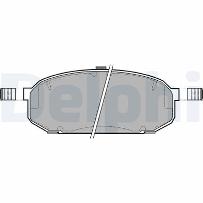 Fren Disk Balata Ön Mazda 323 C/F/S Sedan (BA)(04.1994->)  DELPHI LP1066