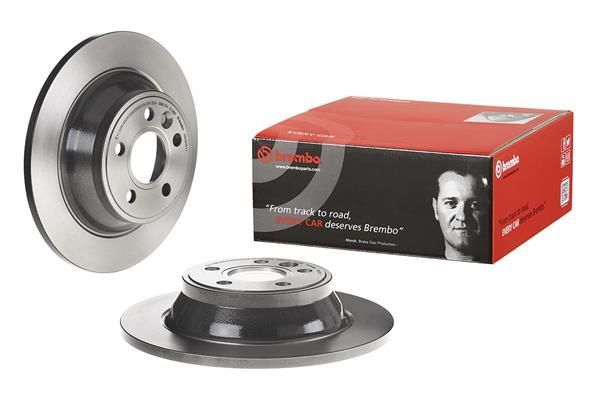 Fren Disk Ayna Arka Sağ ve Sol Volvo XC70 (04.2007->)  BREMBO 08.A536.11