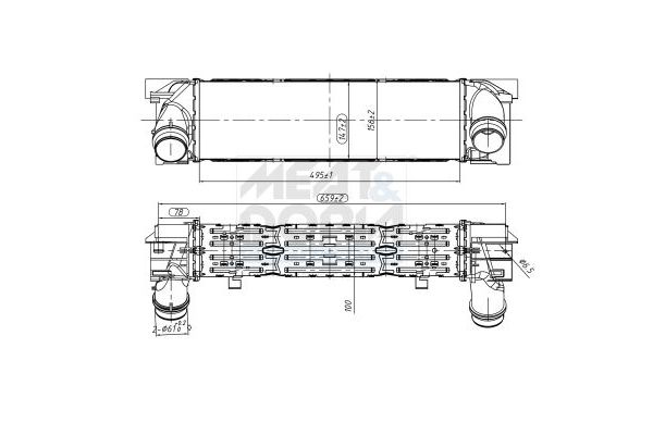 Turbo Radyatörü  MGA 87154