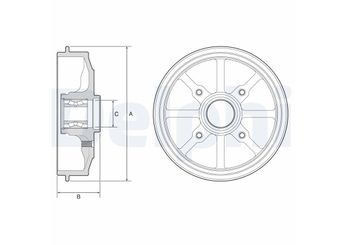 Kampana Arka Sağ veya Sol DELPHI BFR484  424759 4247.59