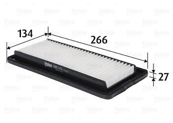 Hava Filtresi  VALEO 585173  2811302510 28113-02510