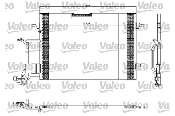 Klima Radyatörü  Audi A4 Sedan (B5)(02.1999->)  VALEO 816967