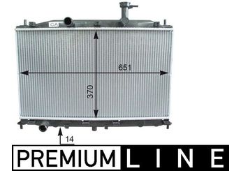 Su Radyatörü  MAHLE CR 1119 000P  253101E000 253101E001