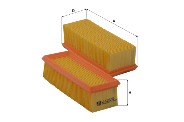 Hava Filtresi  Renault Clio II (B/CB0)(06.1998->)  FIL FILTRE HP2047