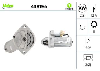 Marş Dinamosu  VALEO 438194  FOTZ11002B 529572