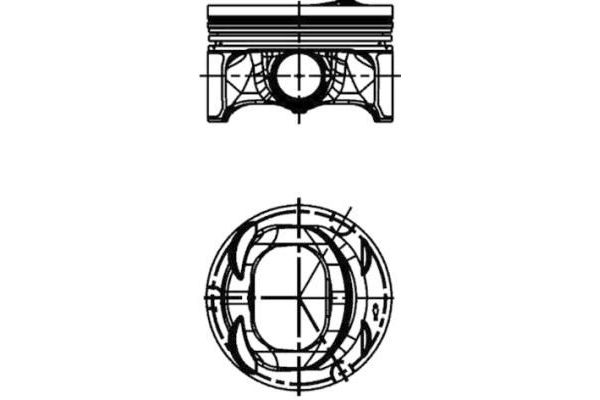 Piston (77.01MM-0.50)  KONEKS 239532