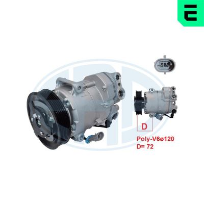 Klima Kompresörü  Opel Astra J Sedan (06.2012->)  ERA 670160