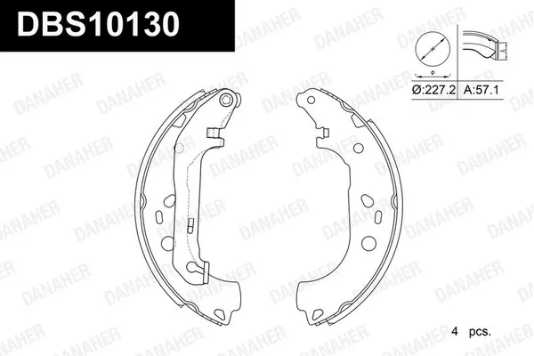 Fren Pabuçlu Balata Arka FORD ORJINAL 2T142200A2A